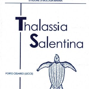Thalassia Salentina n.27-2004