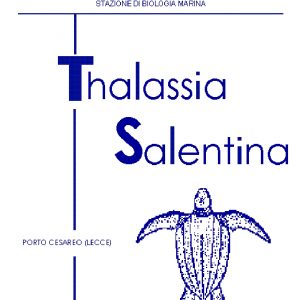 Thalassia Salentina n.25-2001